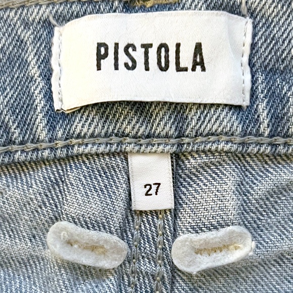 NWT Pistola Ally High Rise Vintage Ankle Boot Jeans in High Tide Size 27 - Picture 8 of 13